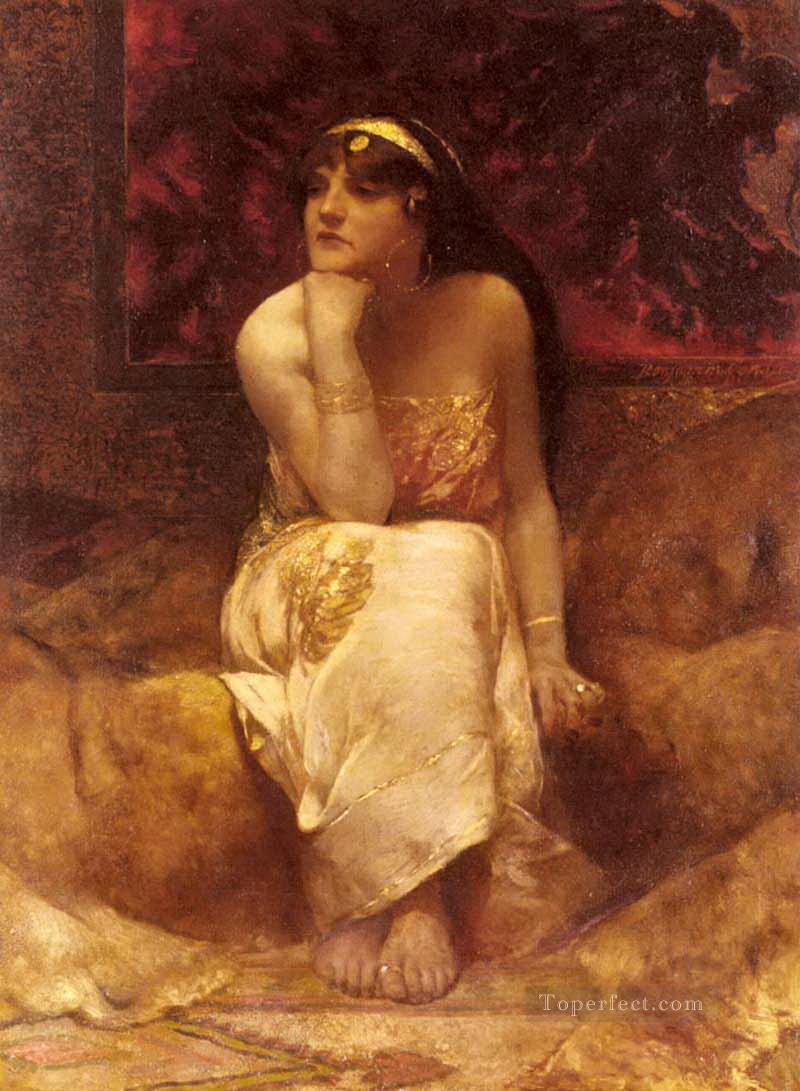Queen Herodiade Jean Joseph Benjamin Constant Orientalist Oil Paintings